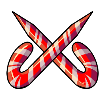 Candy Cane Daggers