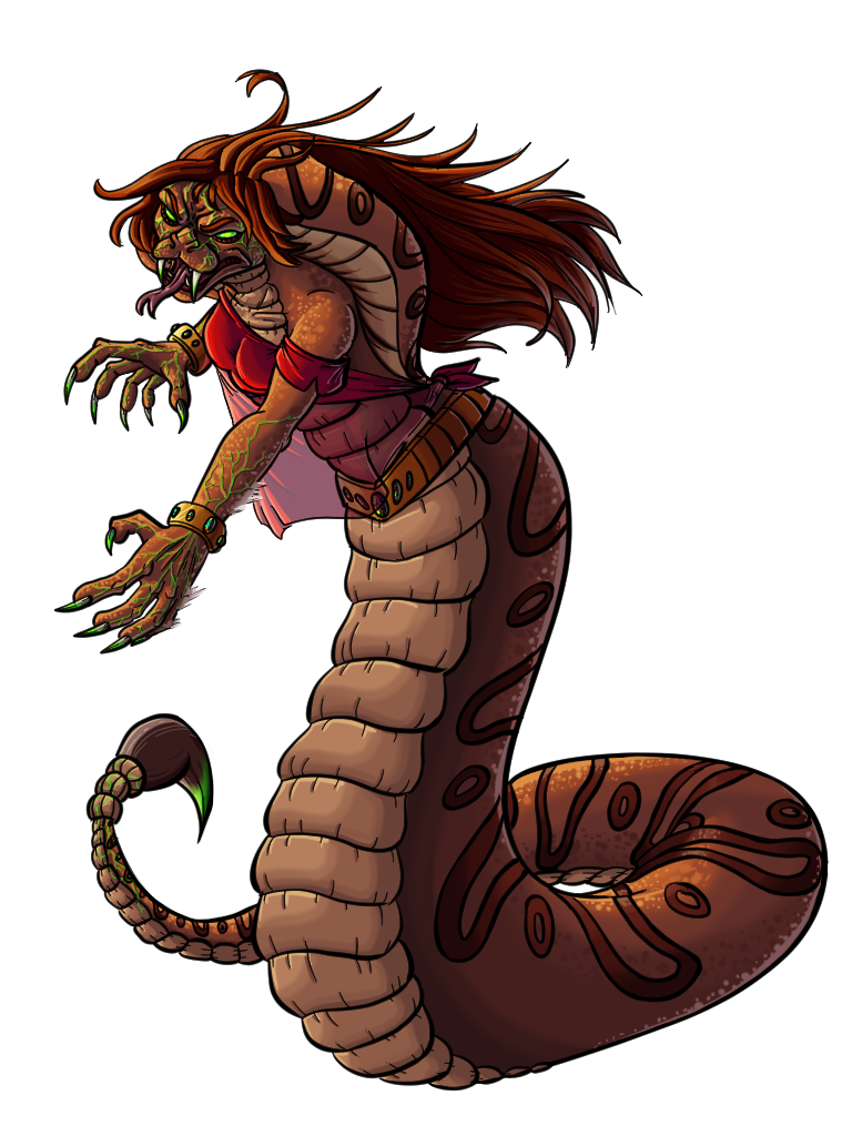 Infected Naga